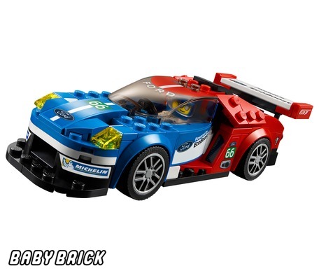 Lego speed champions 2016 ford gt & 1966 ford gt40 75881 on sale