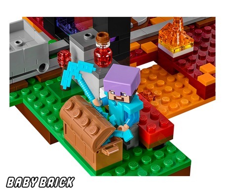 Lego hot sale minecraft 21143