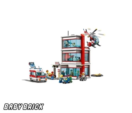 Конструктор LEGO City Больница, купить в Алматы