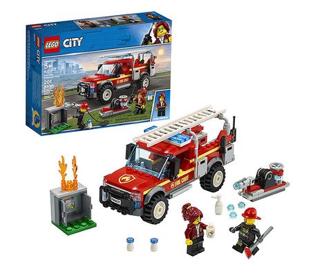 Конструктор Lego City Пожарная часть и пожарная машина 153 детали