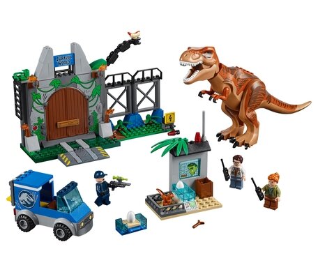 Jurassic world lego junior sale