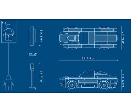 1968 ford mustang lego online