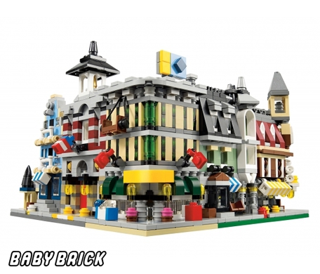 mini lego modular buildings