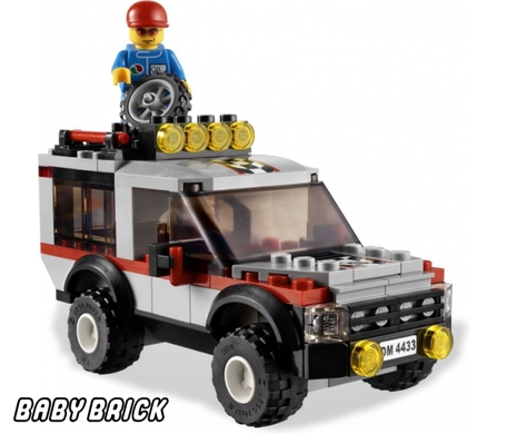 Lego city dirt bike sales transporter