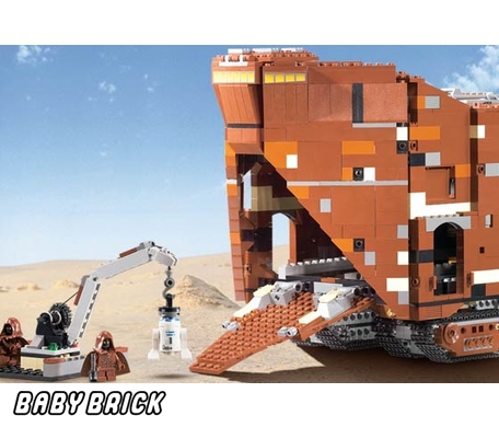 Lego sandcrawler online