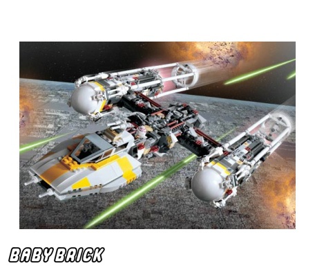 lego ucs y wing 10134