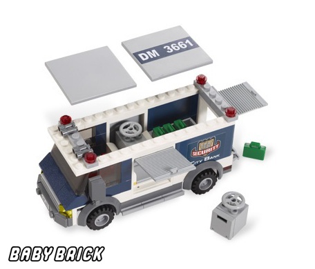 Lego city bank 3661 on sale