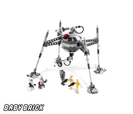 Lego star best sale wars spider