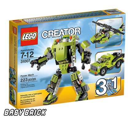 31007 Крутой робот (конструктор Lego Creator)