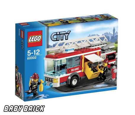 Lego city пожарная машина