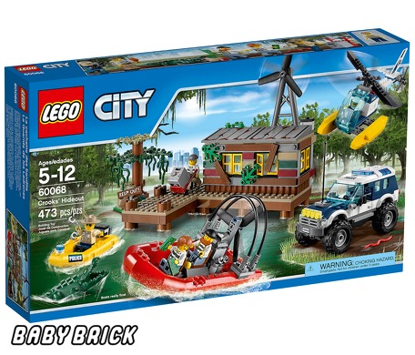 Lego city 60068 секретное убежище воришек