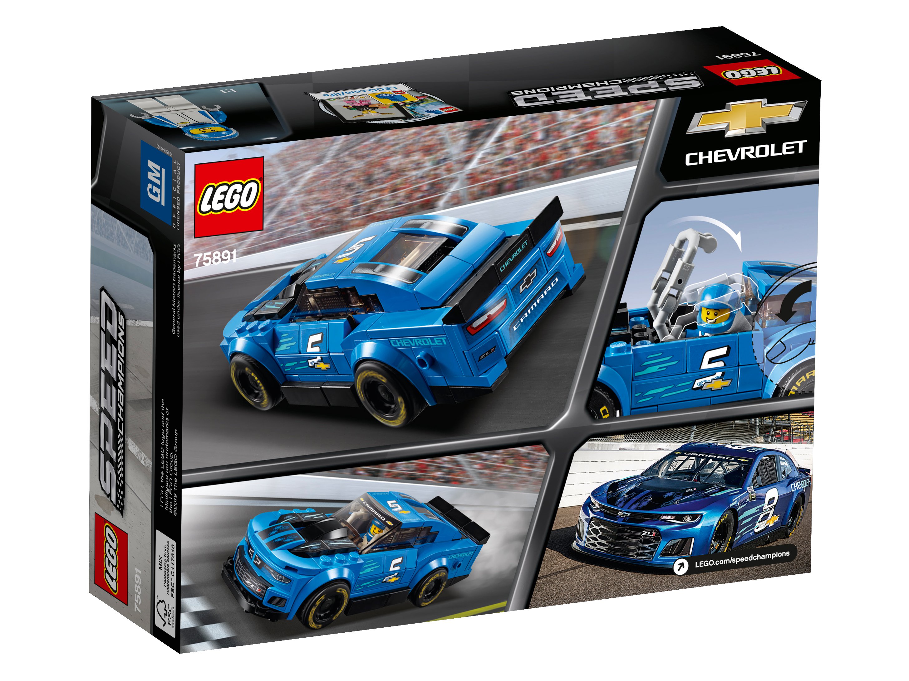 chevrolet camaro lego speed champions